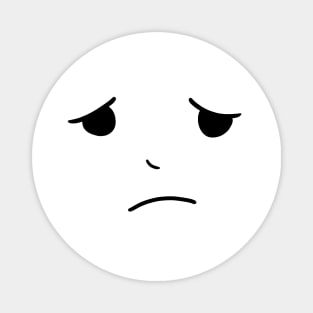 Sad face Magnet